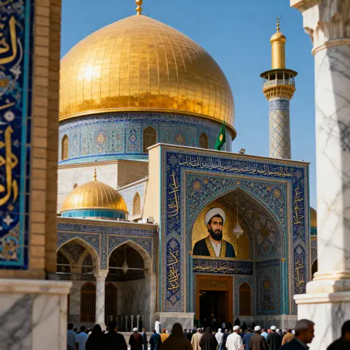 High Quality Image of Karbala Shrine - Imam Hussain