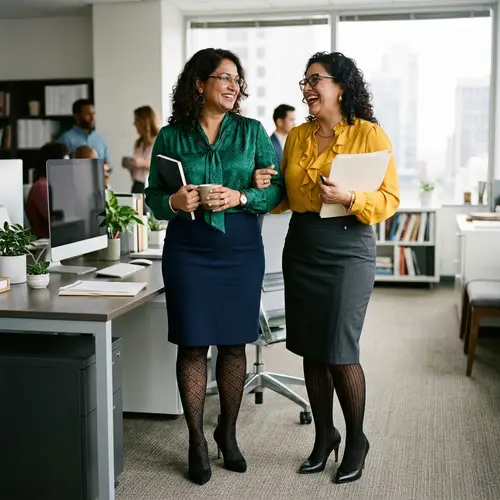 Chubby Plus-Size Women Office Outfits | Professional Fashion Style