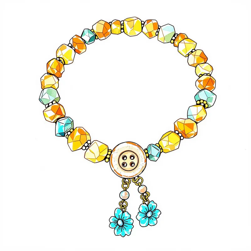 Unique Handcrafted Beaded Bracelet Design