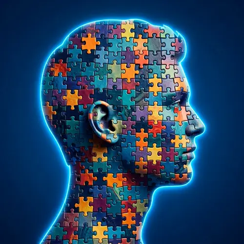 Silhouette Head Puzzle Pieces | Intricate Mind Puzzles