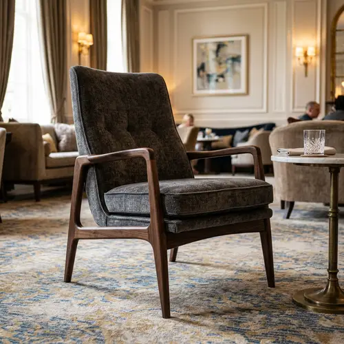 Luxury Hotel Chair with Contemporary Design