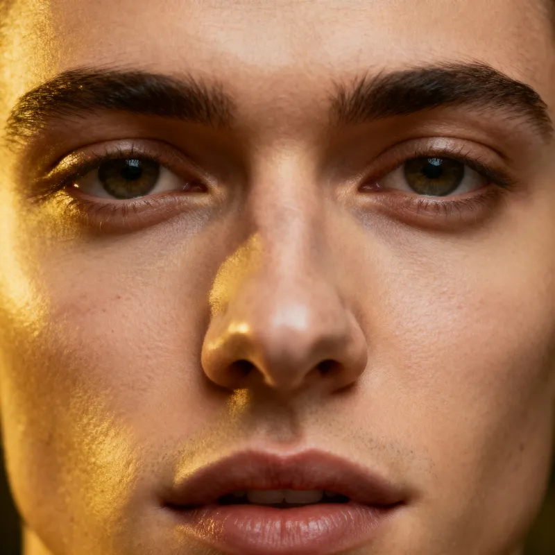 Expressive Human Face Portrait | Photorealistic Headshot