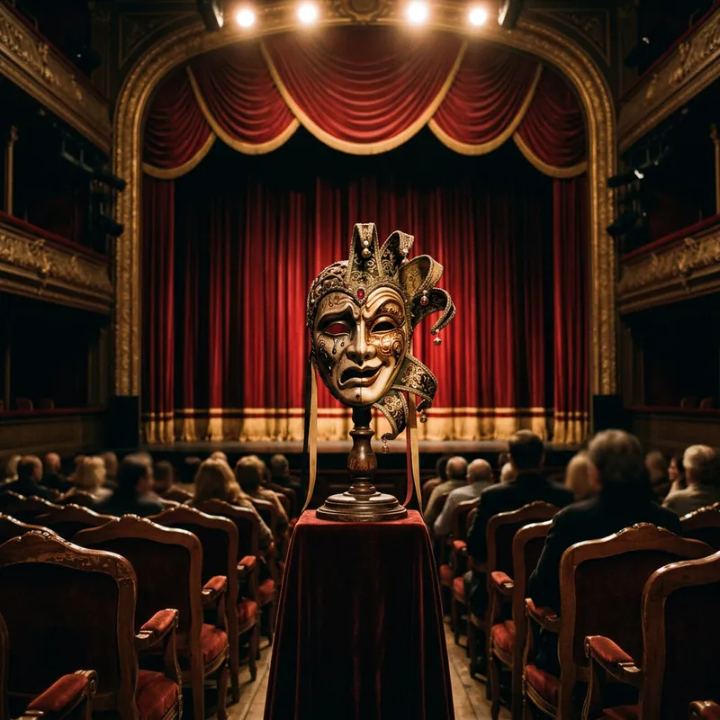 Theatrical Mask: A Symbol of Traditional Theater Theatrical Mask: A Symbol of Traditional Theater
