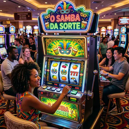 Vibrant Brazilian Style Slot Machine Experience