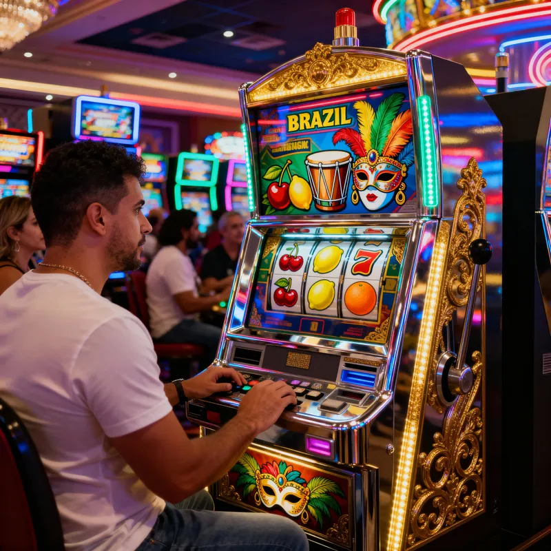 Vibrant Brazilian Style Slot Machine Experience