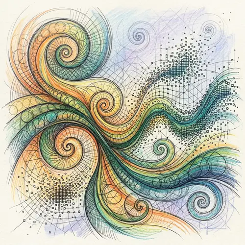 Interconnection of Life and Quantum Energy Sketch