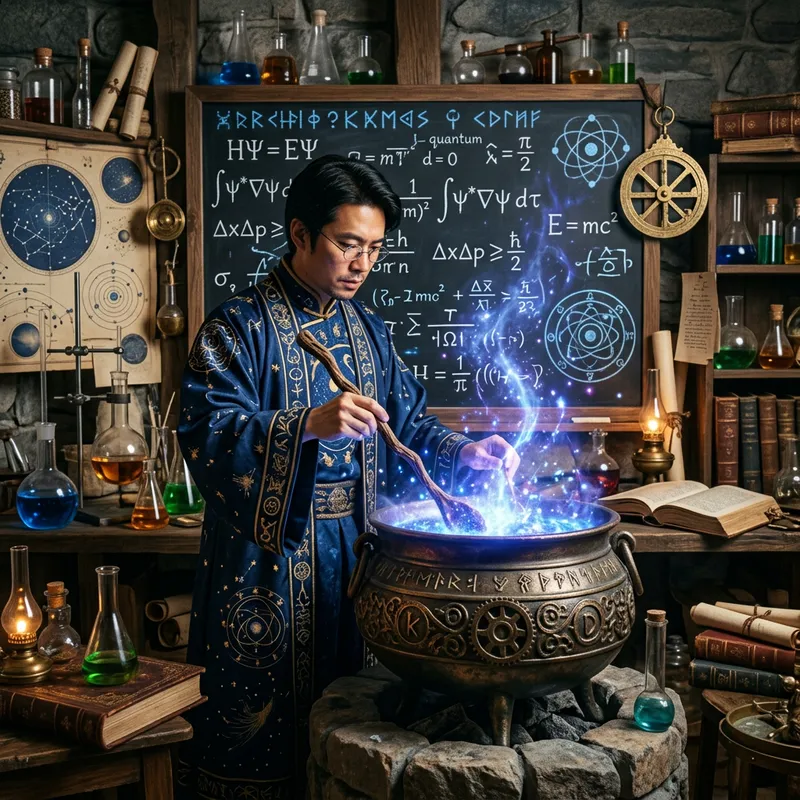 Quantum Cauldron: Where Magic Meets Science