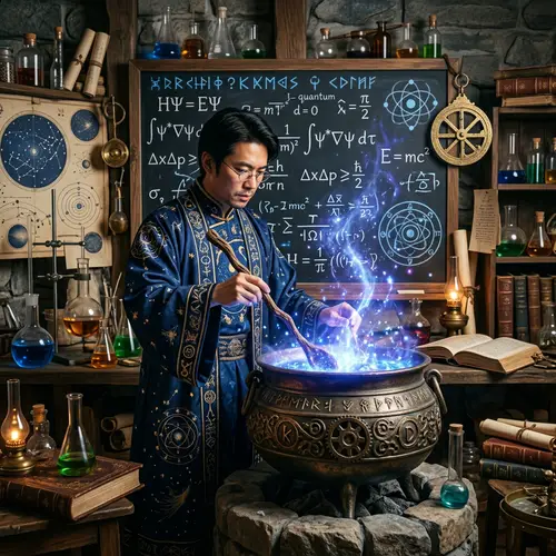 Quantum Cauldron: Where Magic Meets Science