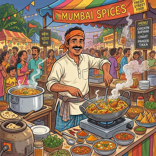 Vibrant South Asian Catering Scene