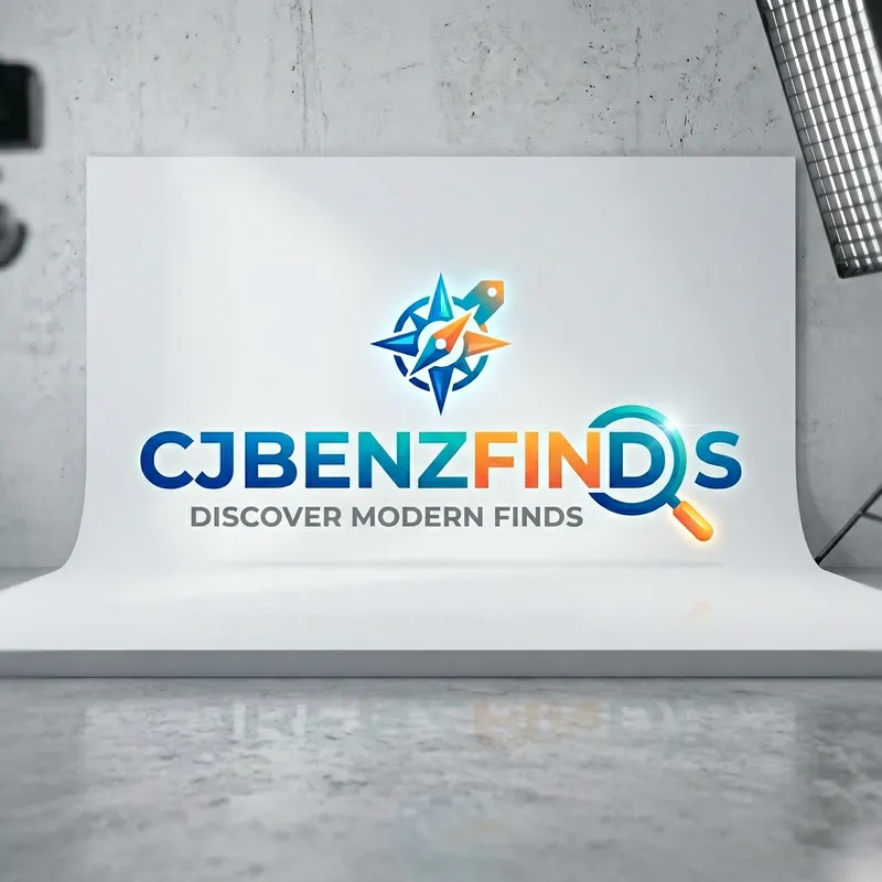 Modern cjbenzfinds Logo Design | Vibrant Graphic Design Studio