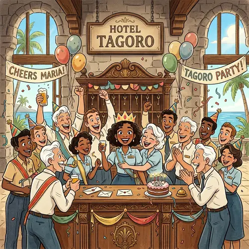 Celebrate at Tagoro Castle Hotel: A Pixar-Inspired Scene