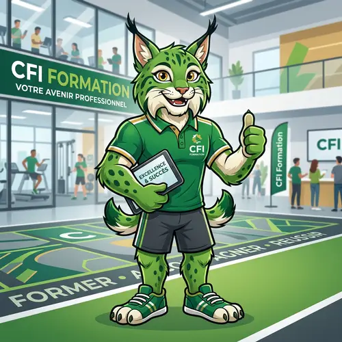 CFI Training Lynx Mascot Design