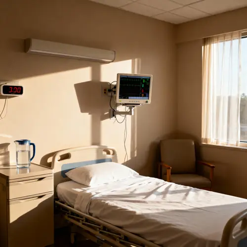 Comfortable Hospital Patient Room Design