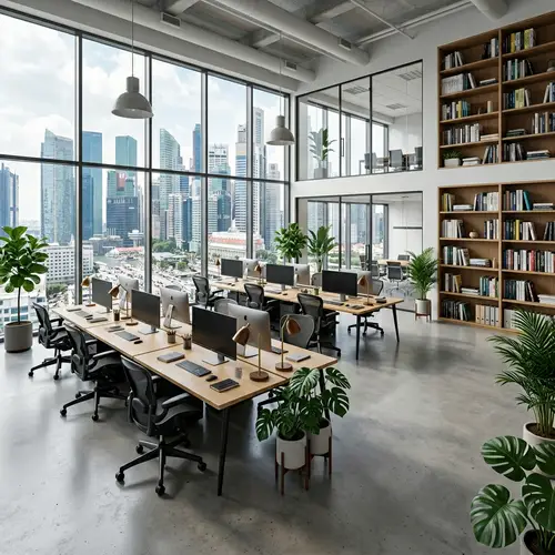 Professional Business Background for Chroma Keying