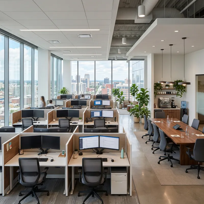 Professional Business Background for Chromakey