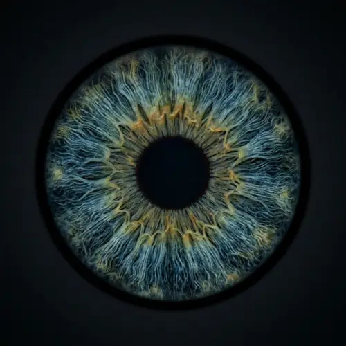 Stunning Close-Up of My Eye's Iris in HD