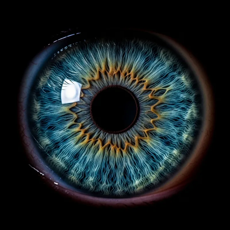 Stunning Close-Up of My Eye's Iris in HD