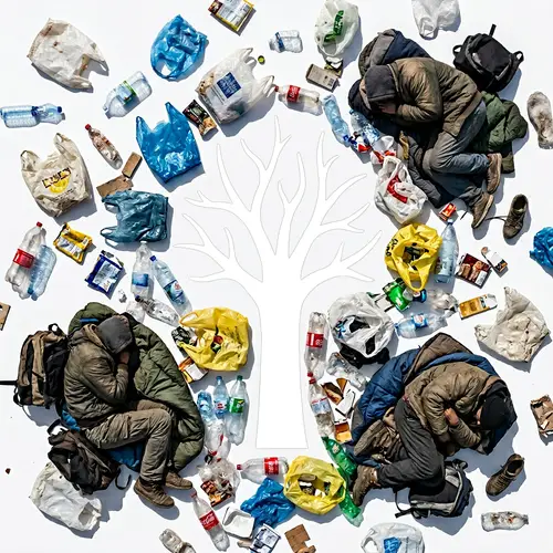 Eco-Friendly Solutions for Plastic Waste | Tree-Shaped Layout