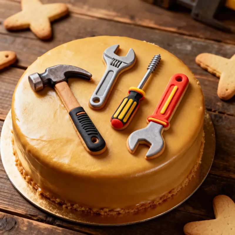 Tool-Themed Cake Designs for Celebrations