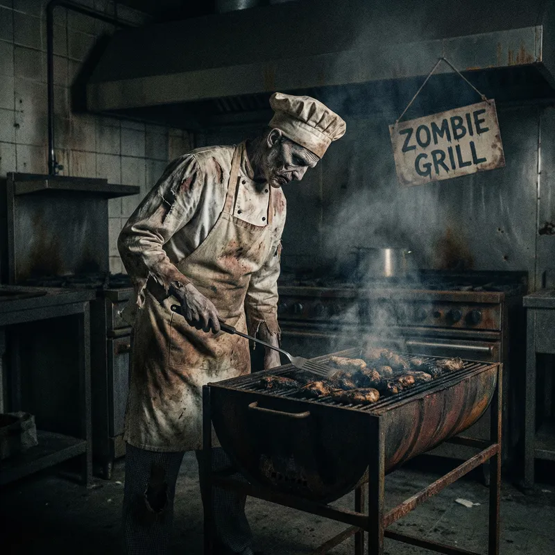 Zombie Chef Grilling: A Horror Cooking Adventure