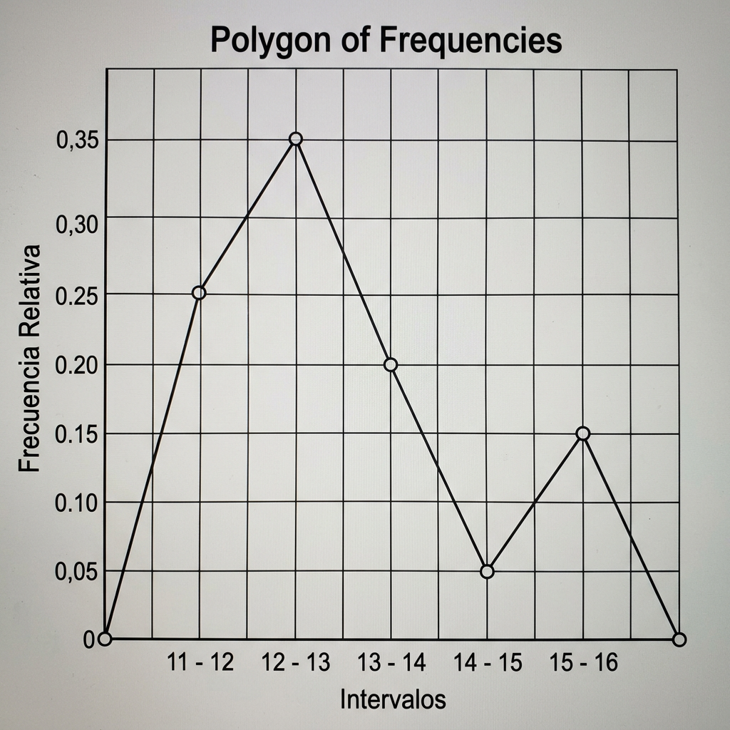 Relative Frequency Polygon Maker