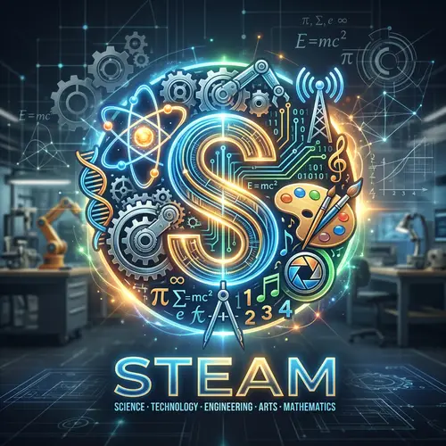 STEAM Technology Symbol: Innovation & Education