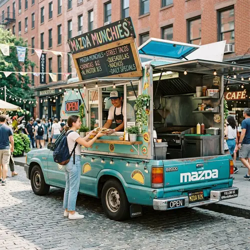 Mazda B2000 Food Truck: Delicious Street Eats