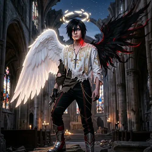 Angelic-Demonic Character Design: Duality Revealed