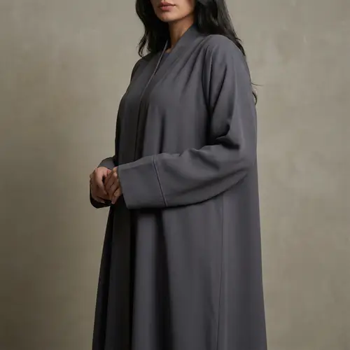 Elegant Abaya Design: Clean Lines & Minimalist Style