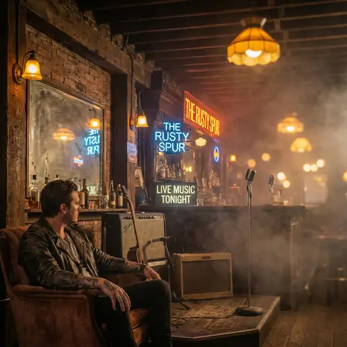 Cinematic Old Saloon Interior Design Inspiration