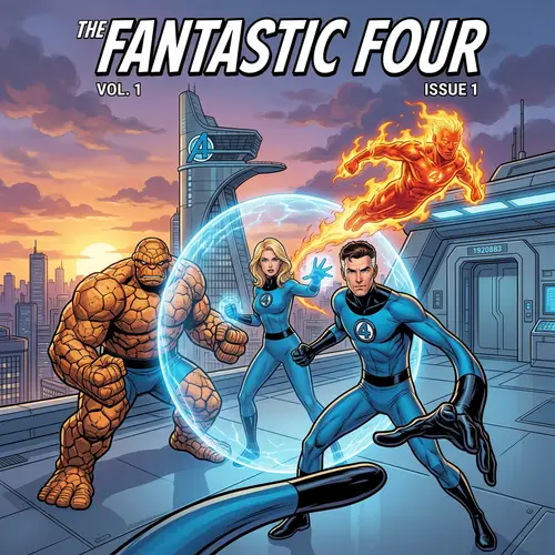 The Fantastic Four - Marvel's Superhero Team