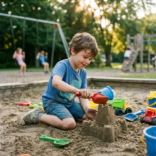 Young Boy Playing: Fun Activities for Kids