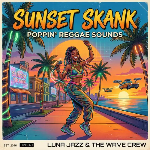 Pop Reggae Album Cover Art