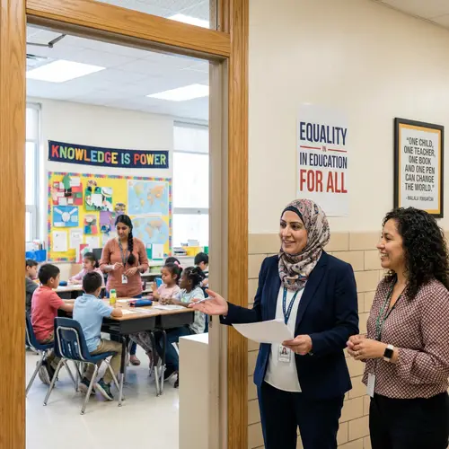 Empowering Women in Education: Inspiring Scene of Diversity