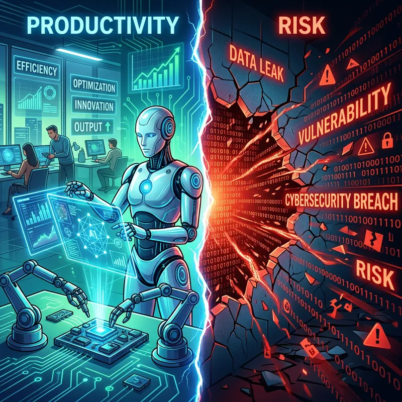 AI's Impact on Work: Balancing Productivity & Risk AI's Impact on Work: Balancing Productivity & Risk