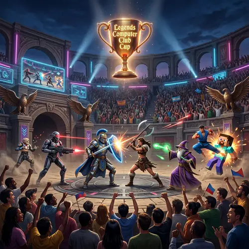 Legends Computer Club Cup: Ultimate Gaming Battle Arena
