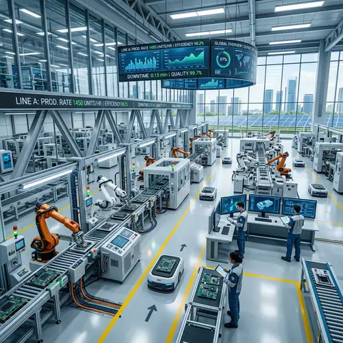 Futuristic Factory: Boosting Industry Productivity