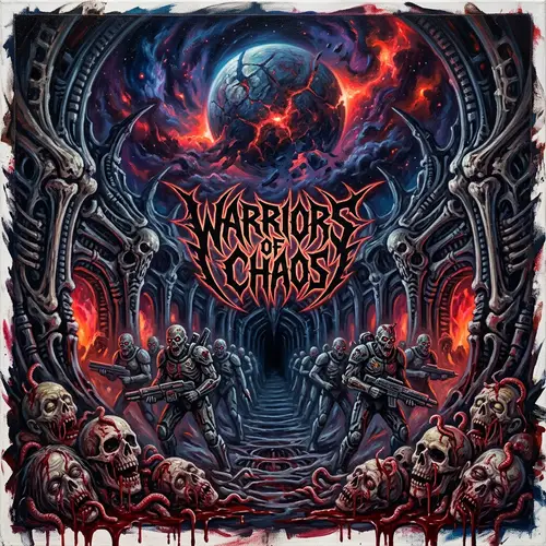 Warriors of Chaos: Cosmic Death Metal Art