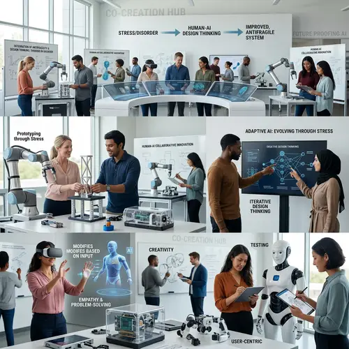 Antifragility & Design Thinking in AI Adoption: Collaboration with Humans & Machines