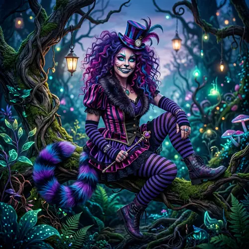 Cheshire Cat Woman: Enigmatic and Enchanting