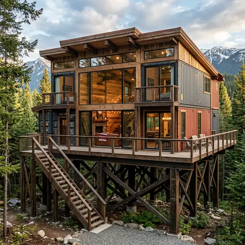 Stilt Home: Unique Lodge in the Sky