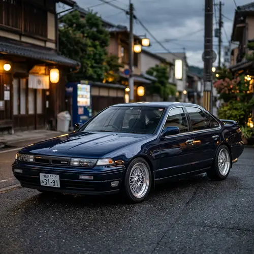 Classic Nissan Cefiro A31: Performance Sedan from '80s & '90s