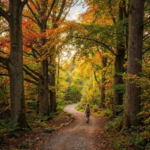 Colorful Pathway for Stress Relief & Mental Wellness