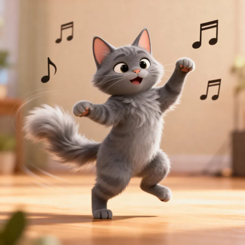 Dancing Cat: The Ultimate Feline Performance