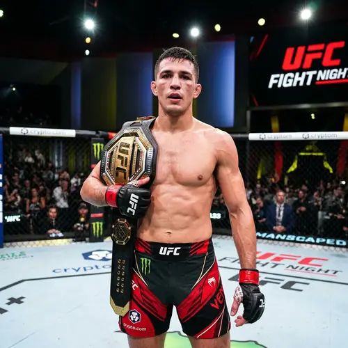 Professional UFC Fighter Photo: Strong & Lean