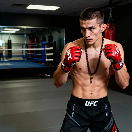 Professional UFC Fighter Photo: Strong & Lean