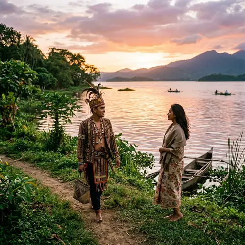 Encounter of LapuLapu with Striking Local at Laguna Lake