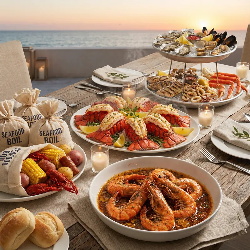 Fresh Lobster Tails & Seafood Platters - Best Seafood Delights