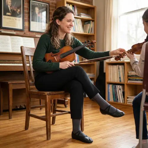 Experienced Violin Teacher with Style