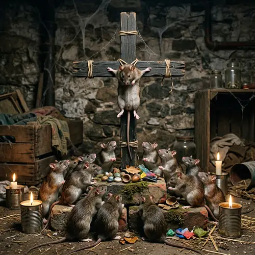 Rat Worship: A Unique Artistic Vision